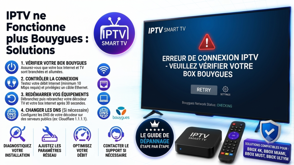 IPTV ne Fonctionne plus Bouygues