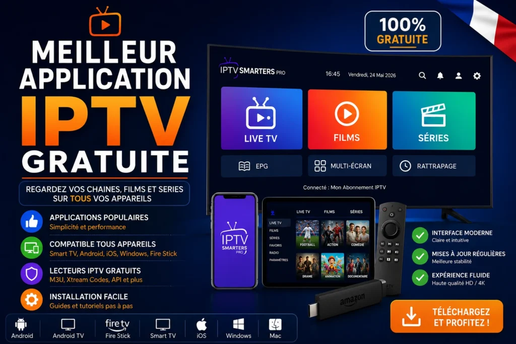 Meilleures applications IPTV gratuites
