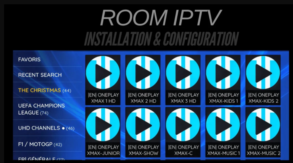 Room IPTV comment installer et configurer l'application